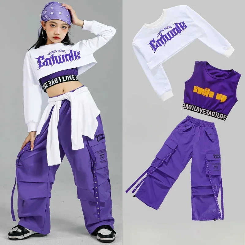 Street Fashion Kpop - Trajes de baile callejero para niños,