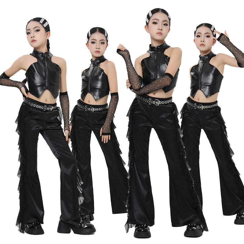 Street Fashion Kpop - Conjunto de Pantalones y Top con