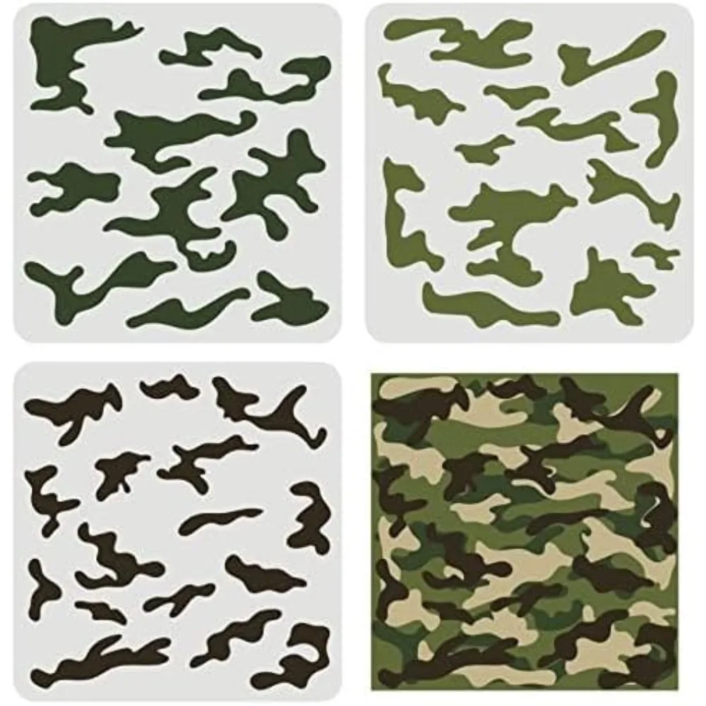 Camo Pattern Set - Kit de plantillas de camuflaje de
