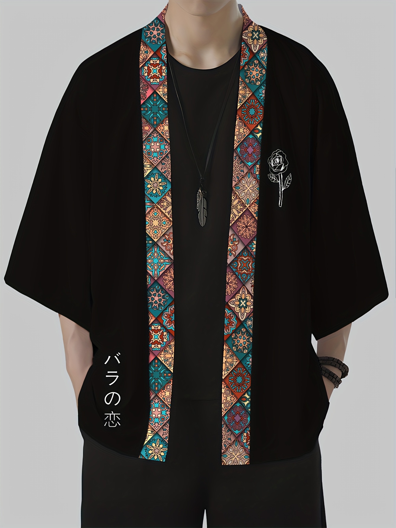 Street Fashion Designers - Kimono de Verano 2026 para Hombre,