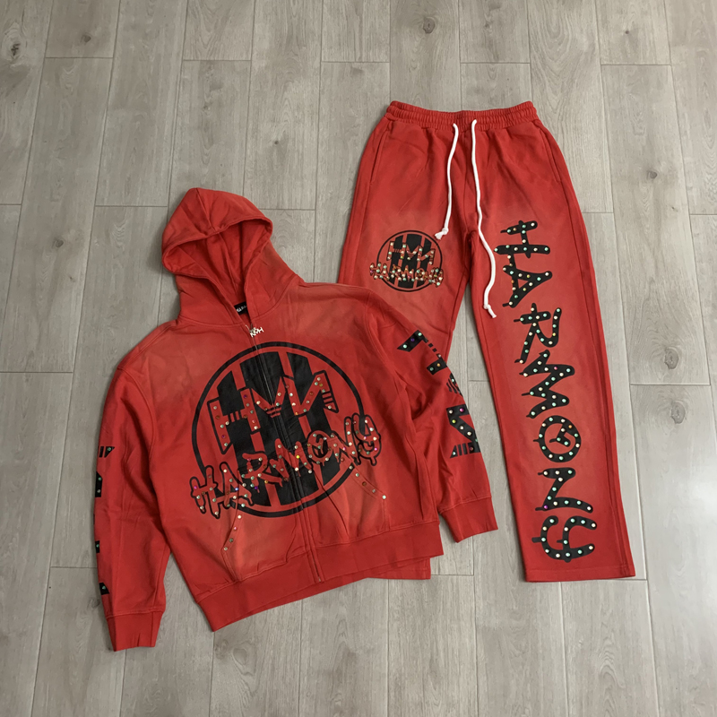Street Fashion For Man - Conjunto de Sudadera con Capucha y