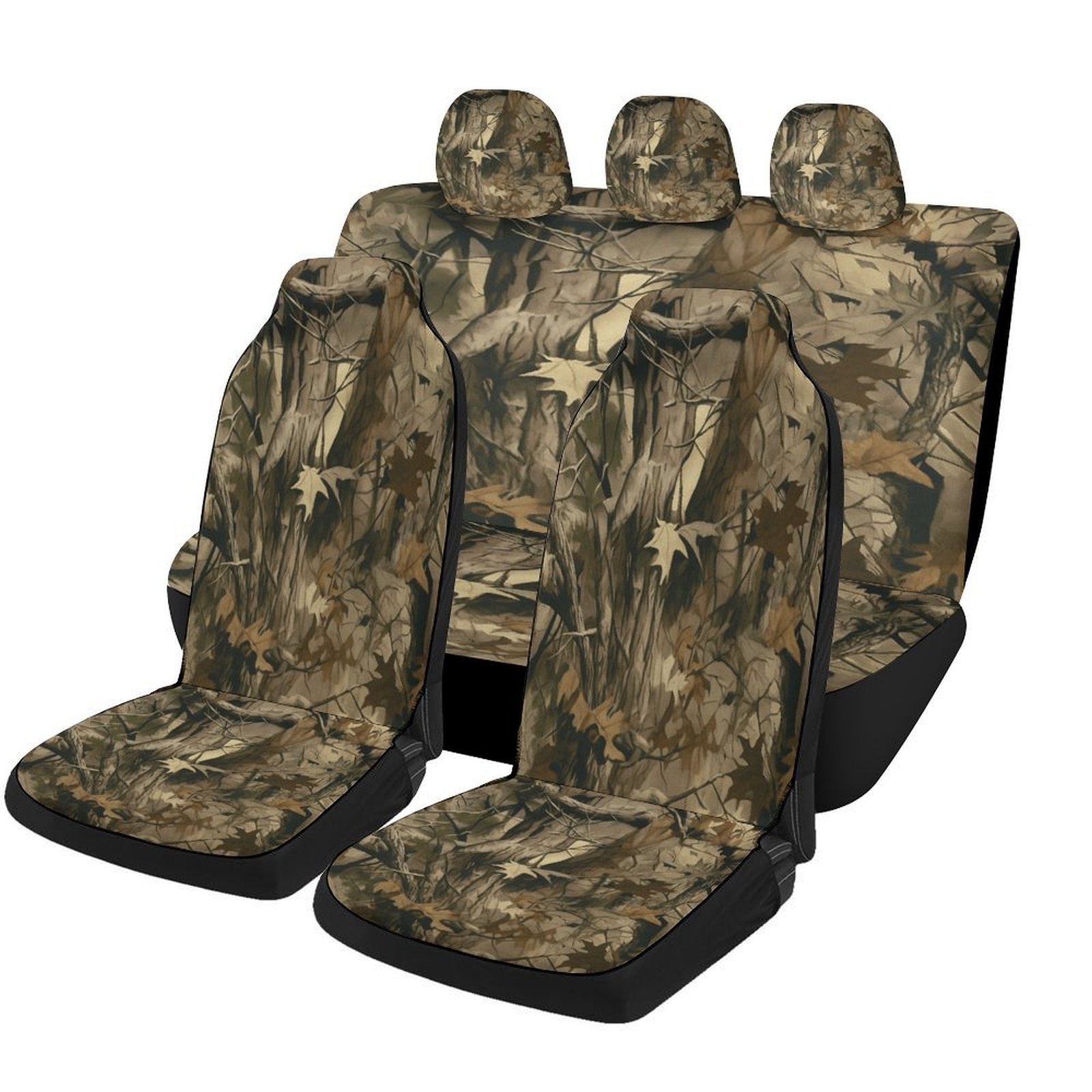 Camo Pattern Set - Juego de fundas de asiento de