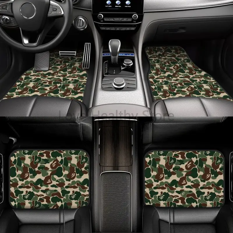 Camo Pattern Set - Juego de 4 alfombrillas para el