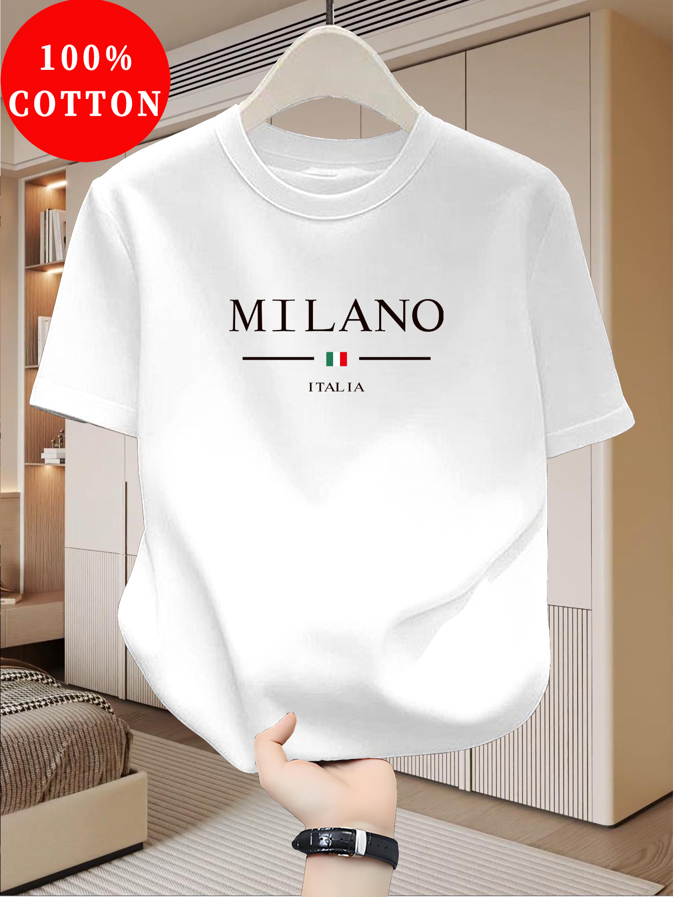 Street Fashion Of Milan - Camisetas de verano para hombre y