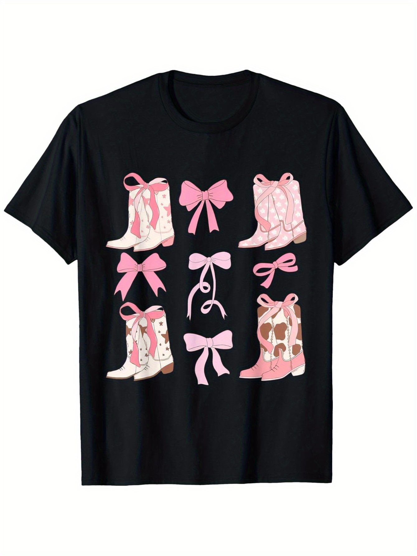 Street Fashion Co - Camiseta Coquette Rosa con Lazo, Estilo