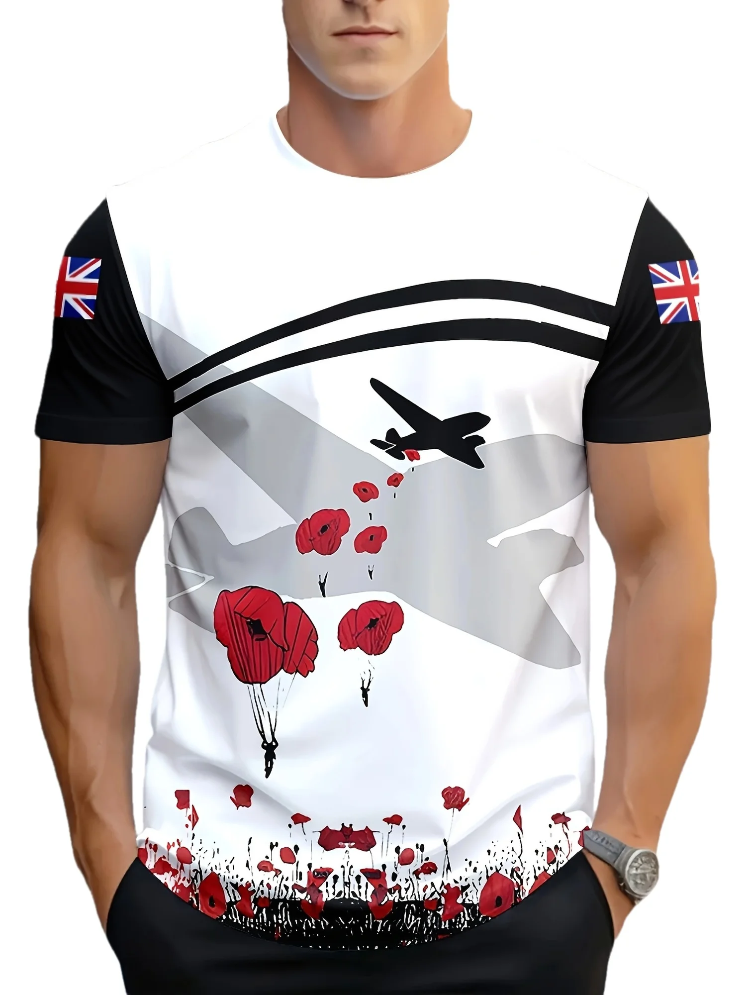 Street Fashion Uk - Camiseta de hombre con estampado de