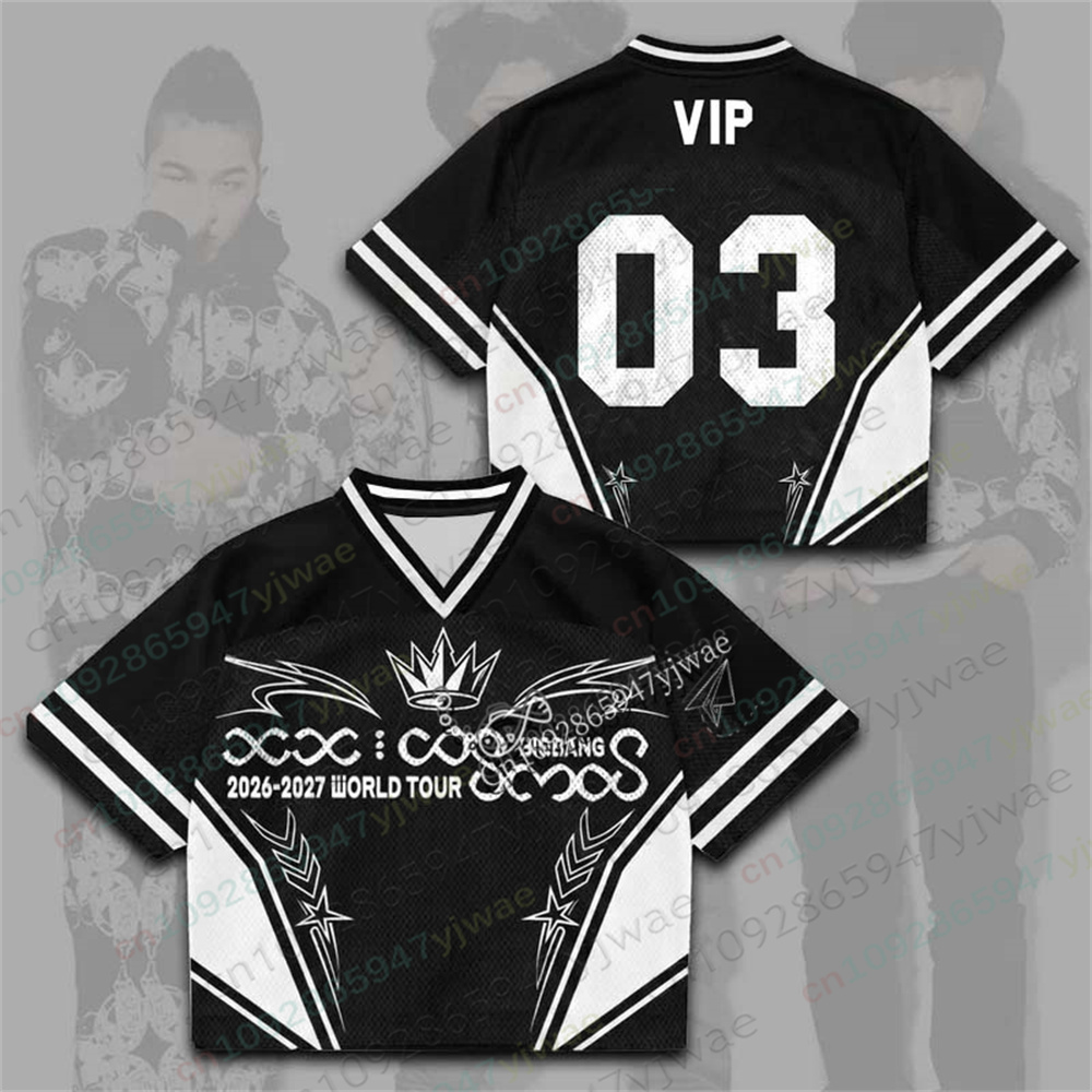 Street Fashion Kpop - Camiseta de malla KPOP-Cosmos Piano para