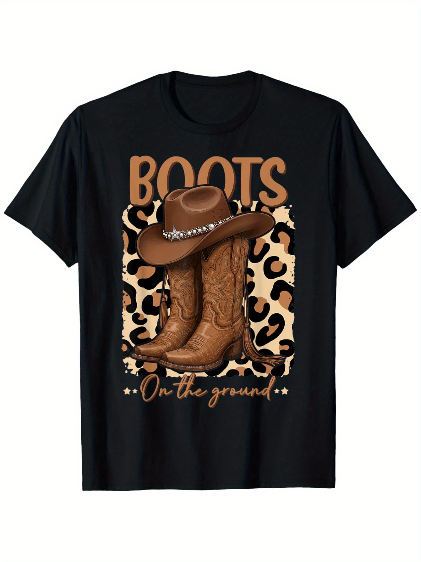 Street Fashion Co - Camiseta de mujer Boots On The