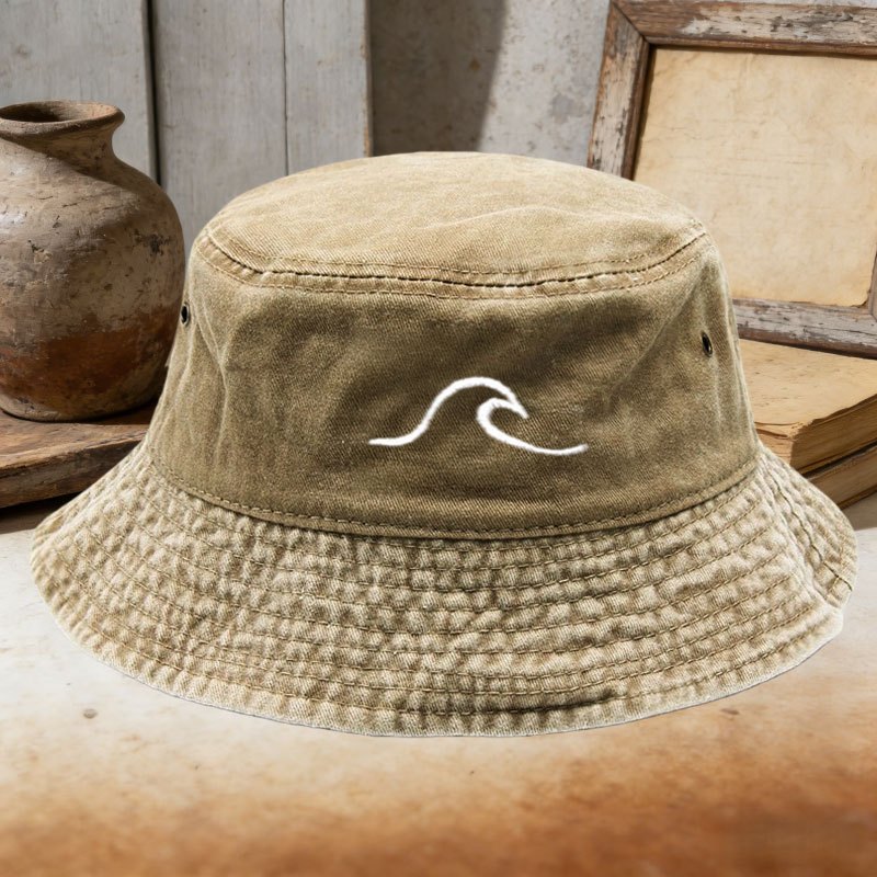 Sombrero de Pescador de Algodó - Bucket Hat Embroidered reseña y precio