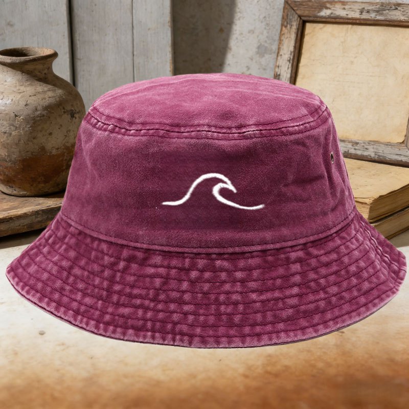 Sombrero de Pescador de Algodó - Bucket Hat Embroidered reseña y precio