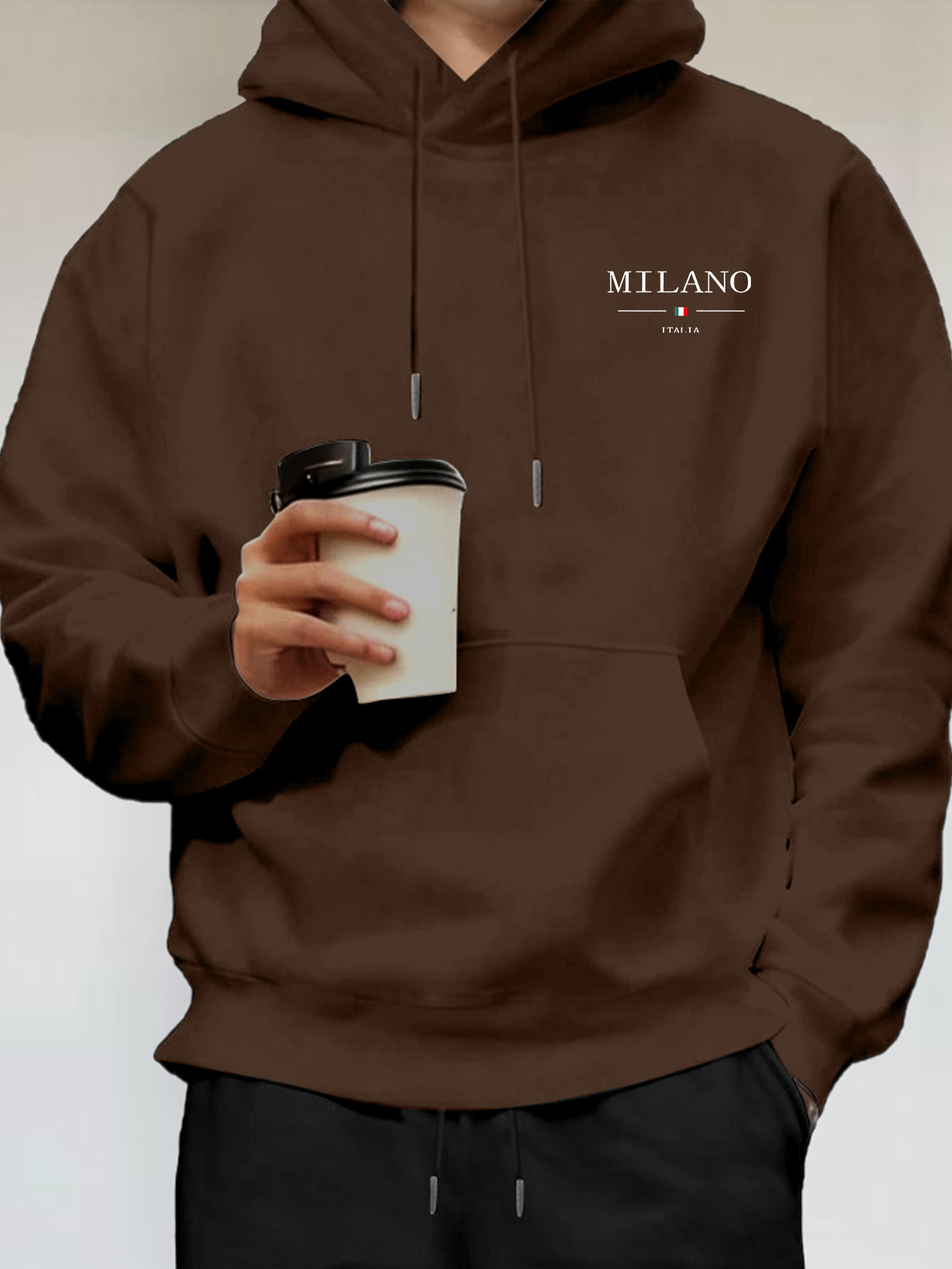 Sudadera con Capucha Minimalis - Street Fashion Of Milan reseña y precio