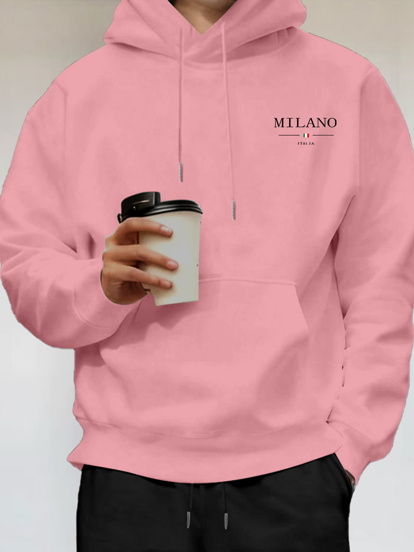 Sudadera con Capucha Minimalis - Street Fashion Of Milan reseña y precio