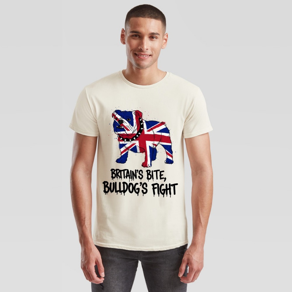 Camiseta Union Jack Bulldog, c - Street Fashion Uk reseña y precio