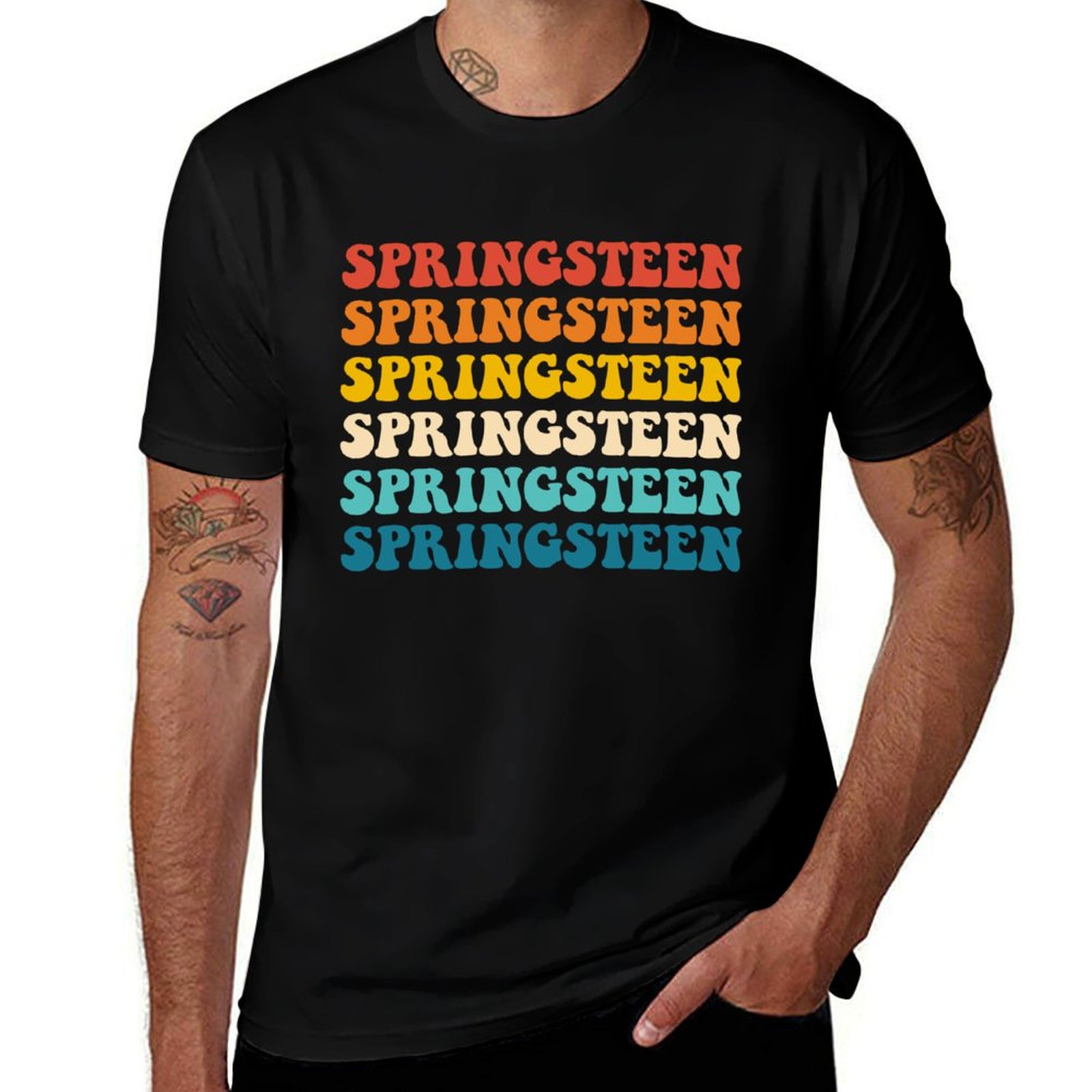 Camiseta Springsteen Vintage G - Street Fashion Co reseña y precio