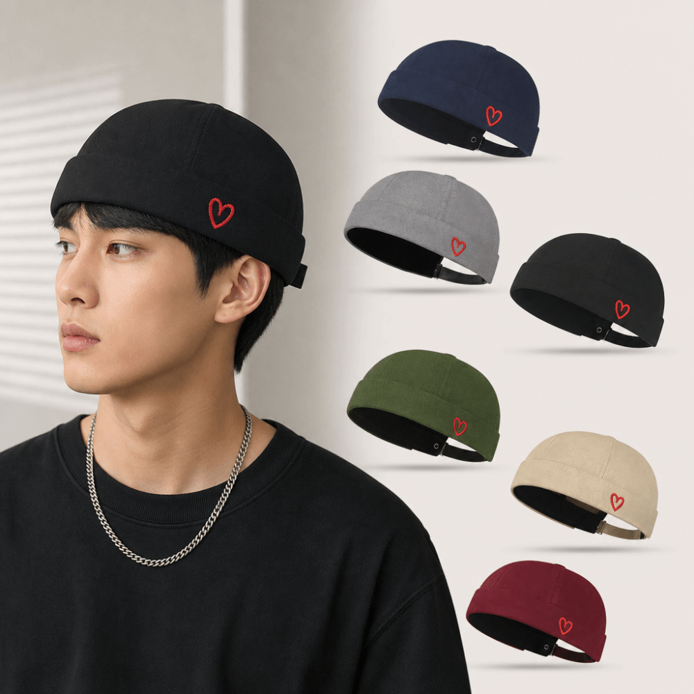 Sombrero sin ala bordado con c - Bucket Hat Embroidered reseña y precio