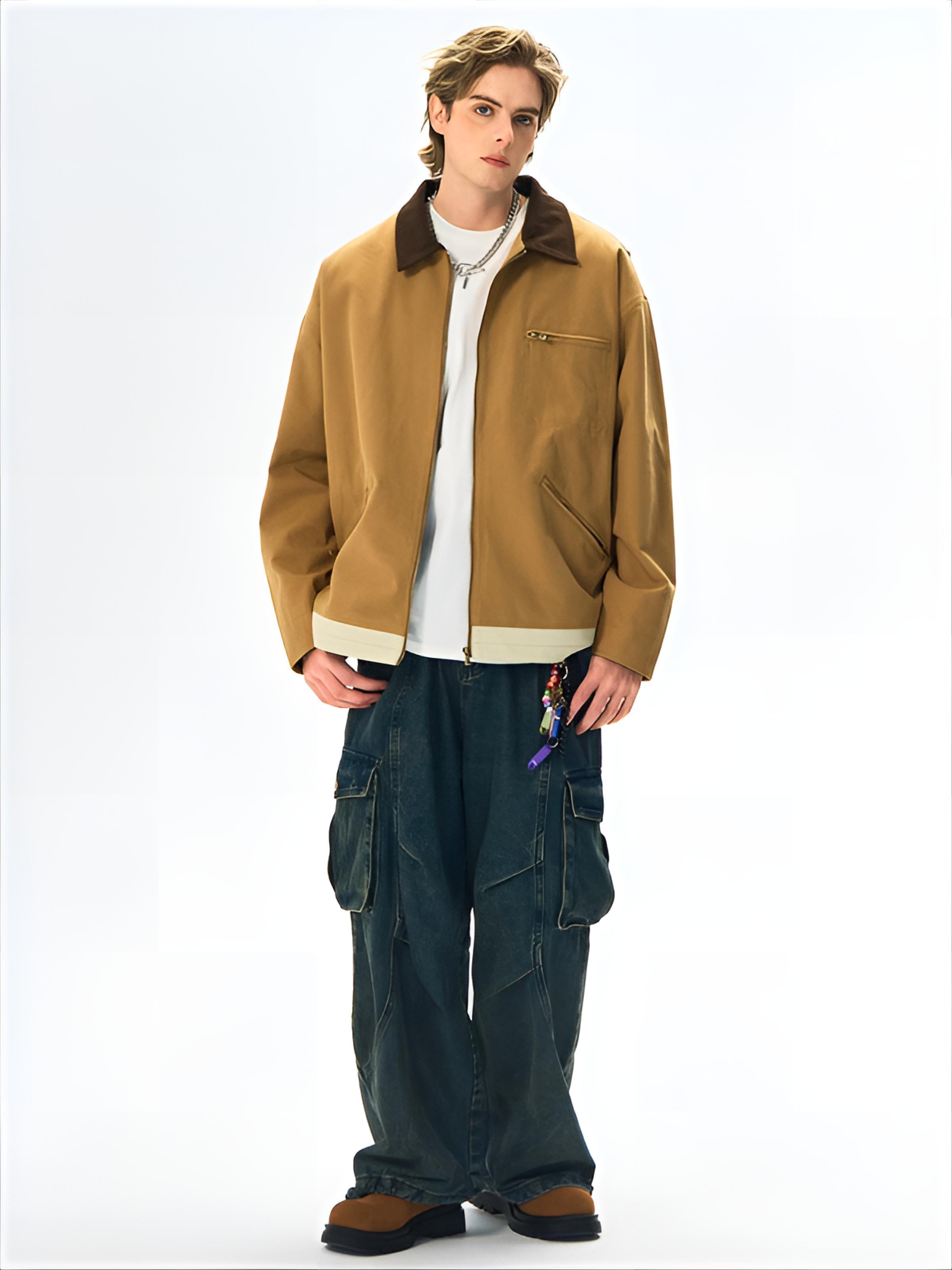 Chaqueta para Hombre, Abrigo d - Street Fashion Culture reseña y precio