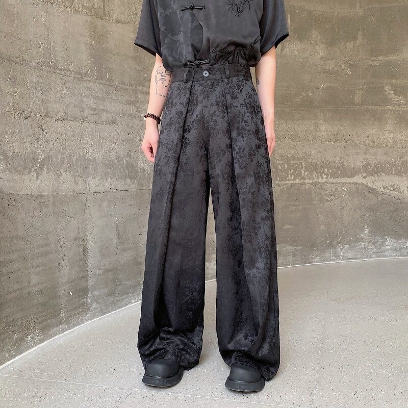 Pantalones de Pierna Ancha Est - Street Fashion In Chinese reseña y precio