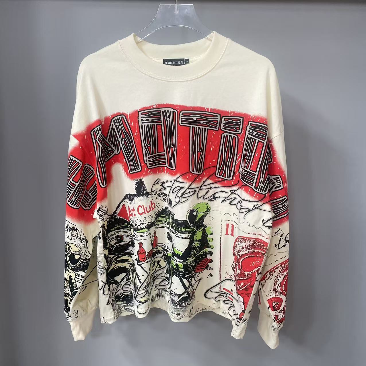 Camiseta de manga larga MIXED- - Street Fashion Designers reseña y precio
