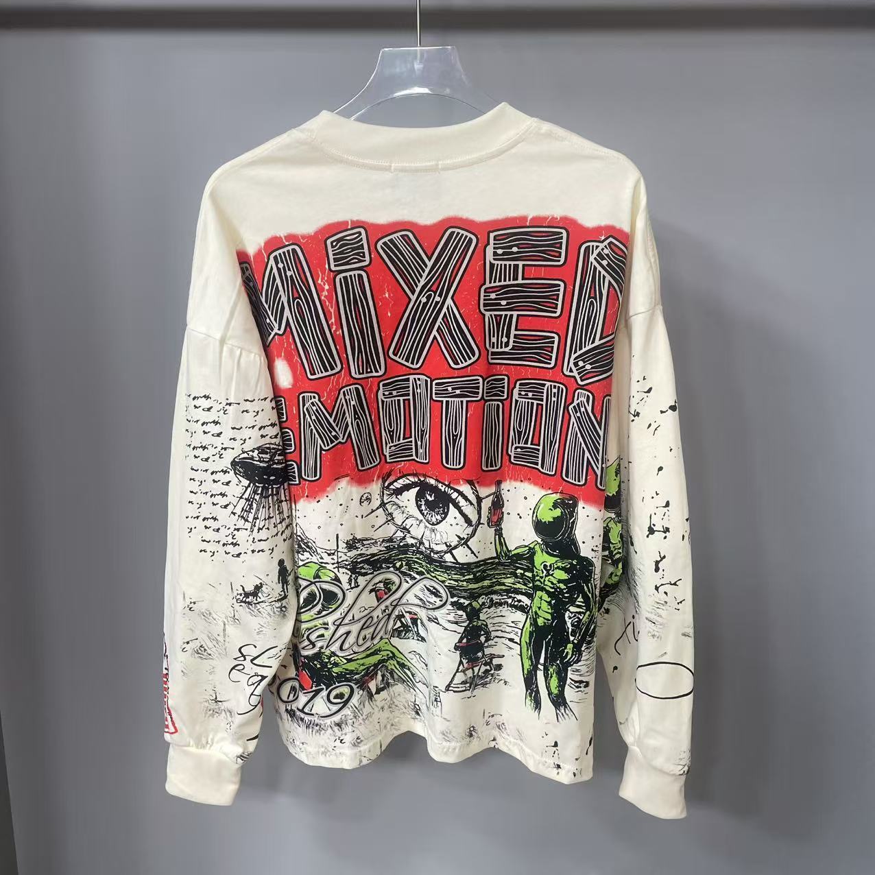 Camiseta de manga larga MIXED- - Street Fashion Designers reseña y precio