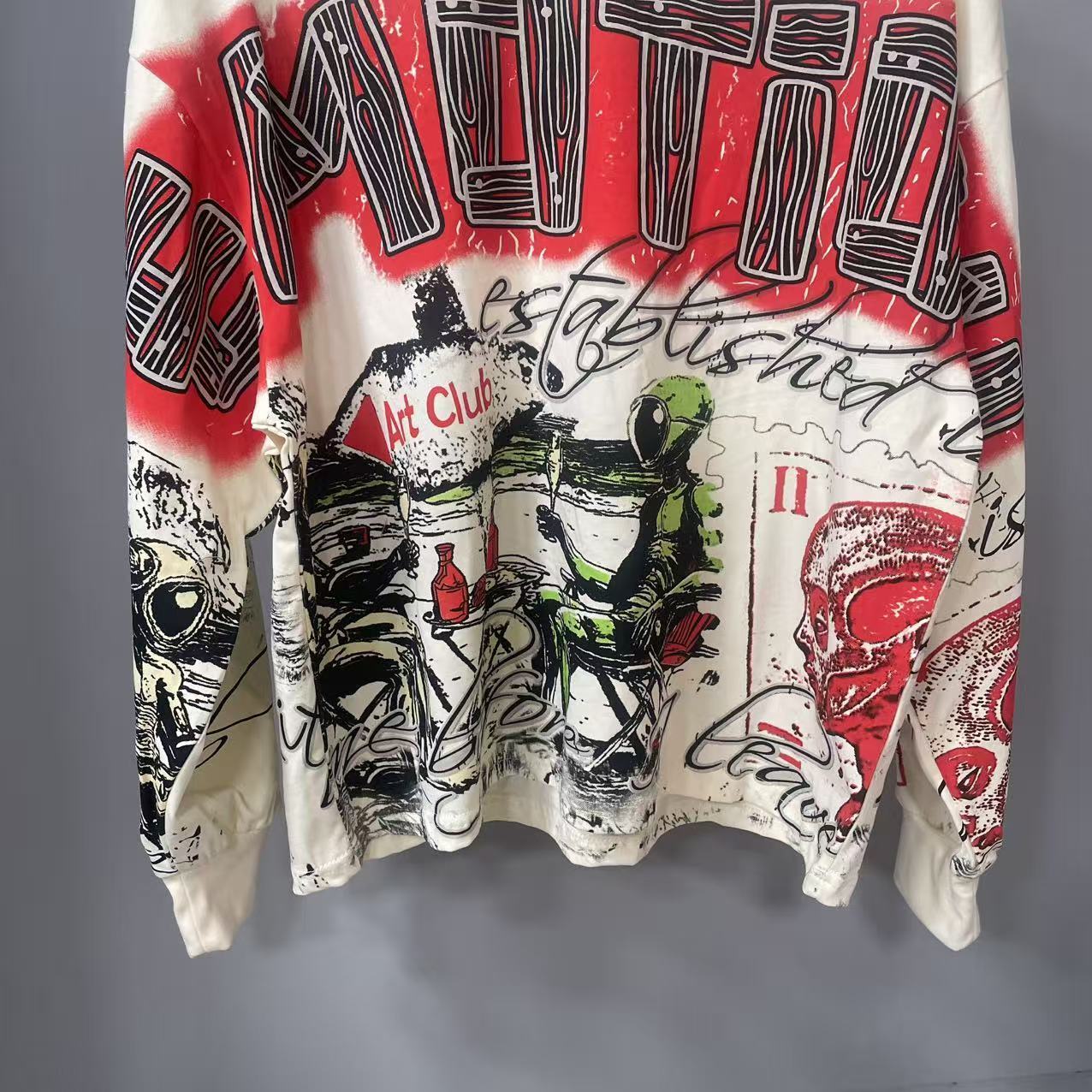 Camiseta de manga larga MIXED- - Street Fashion Designers reseña y precio