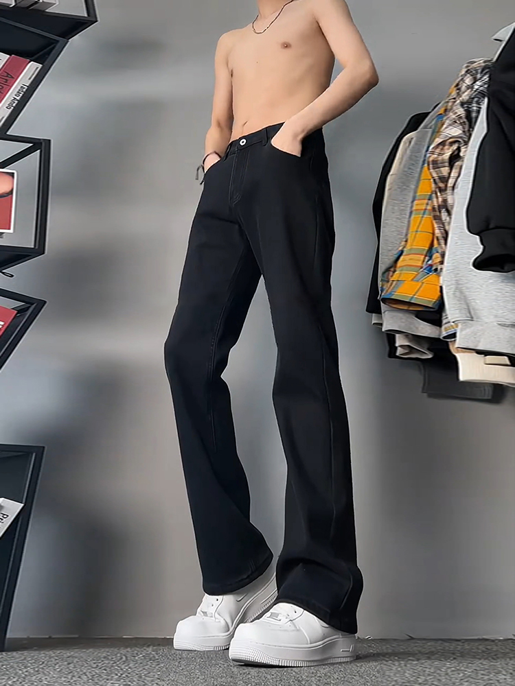 Jeans de Pierna Recta con Forr - Street Fashion Co reseña y precio