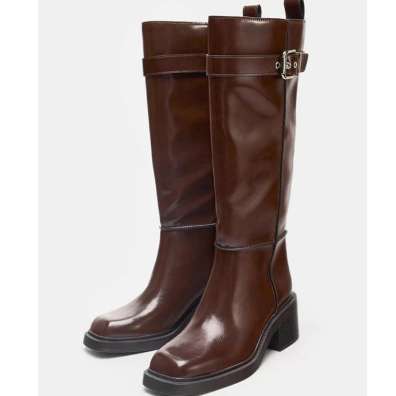 Botas hasta la rodilla estilo  - Street Fashion Designers reseña y precio