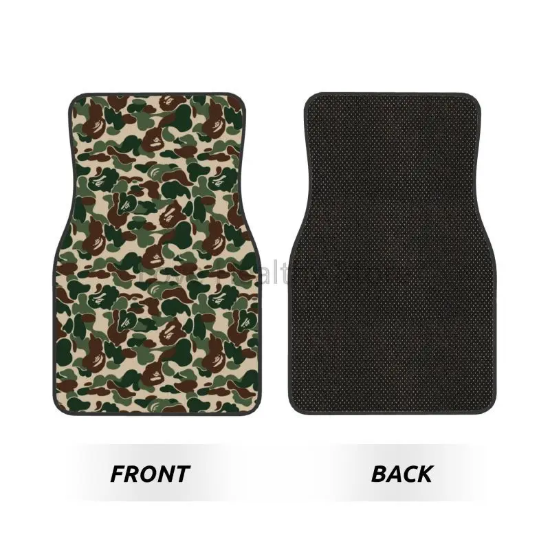 Juego de 4 alfombrillas para e - Camo Pattern Set reseña y precio