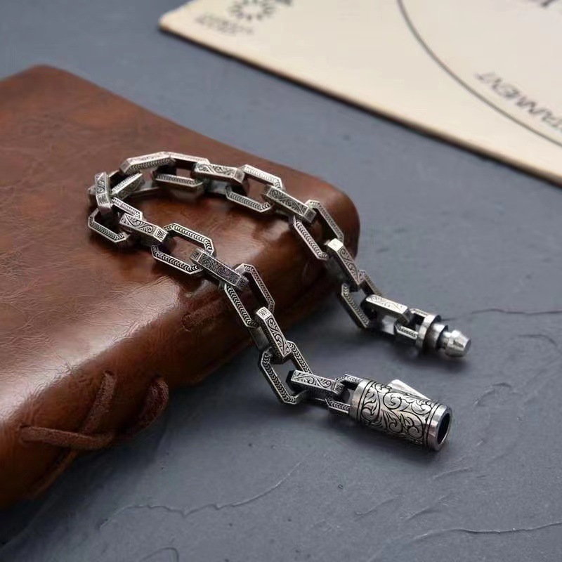 Pulsera vikinga Ouroboros punk - Street Fashion Culture reseña y precio