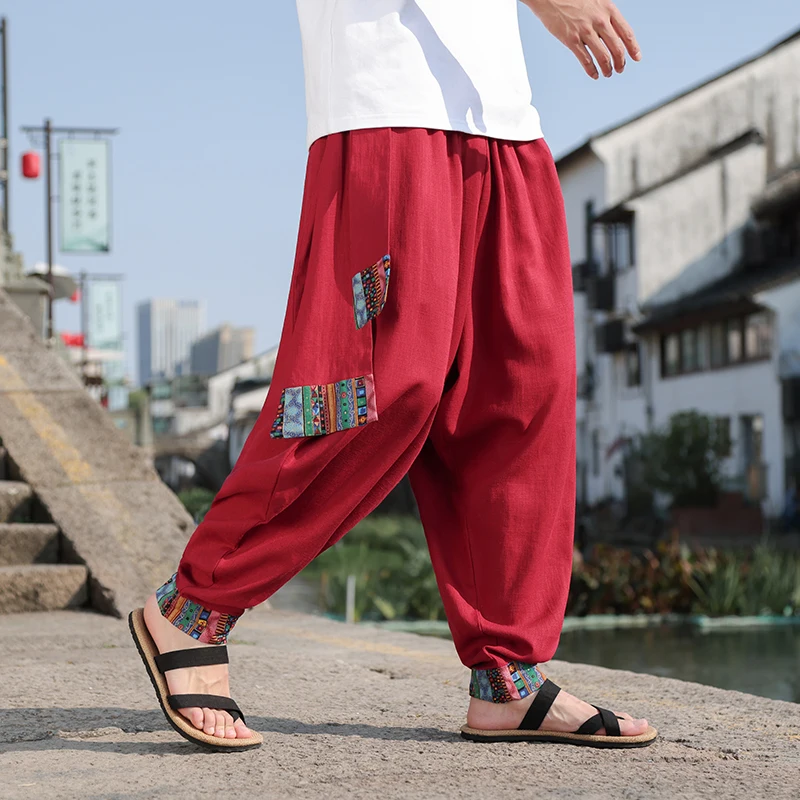 Pantalones Anchos Retro de Est - Street Fashion In Chinese reseña y precio