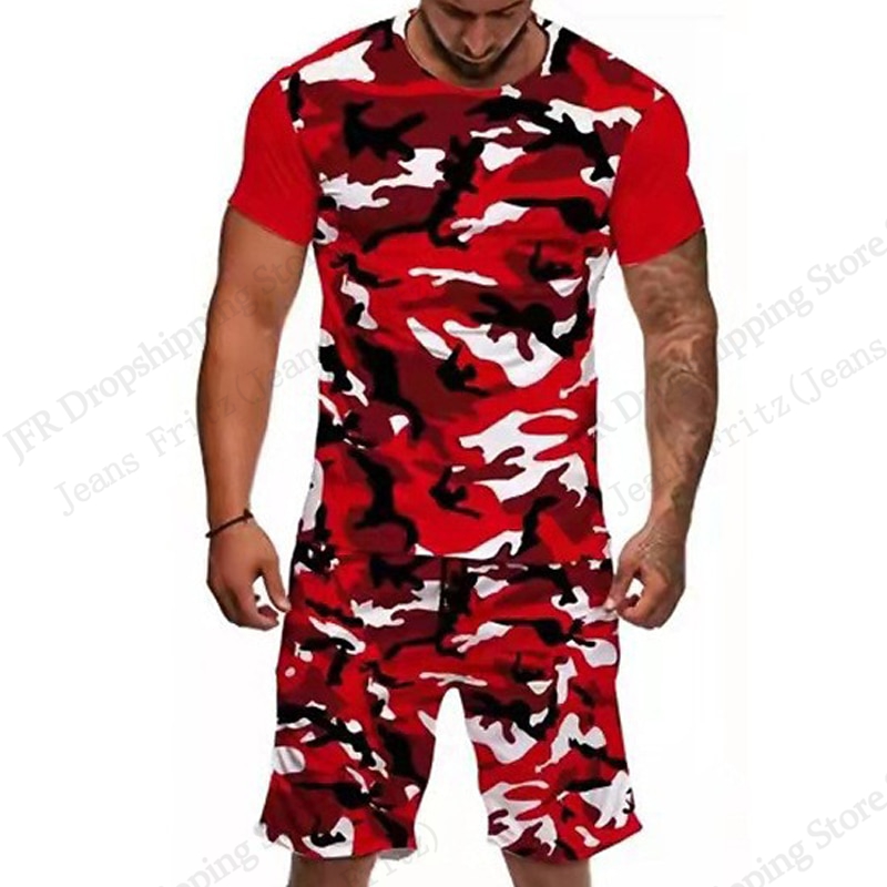 Conjunto de camiseta para homb - Camo Pattern Set reseña y precio