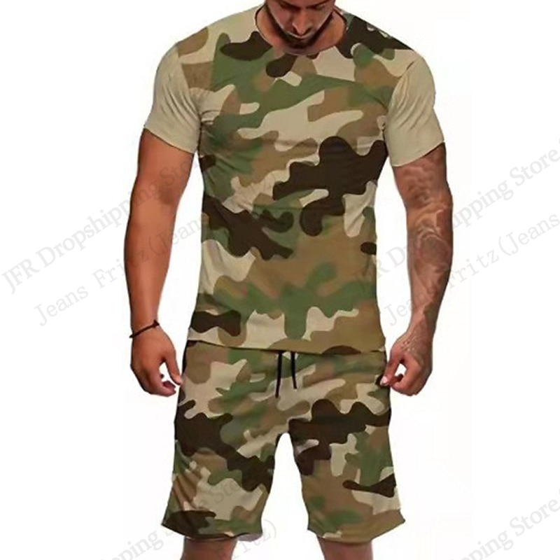 Conjunto de camiseta para homb - Camo Pattern Set reseña y precio