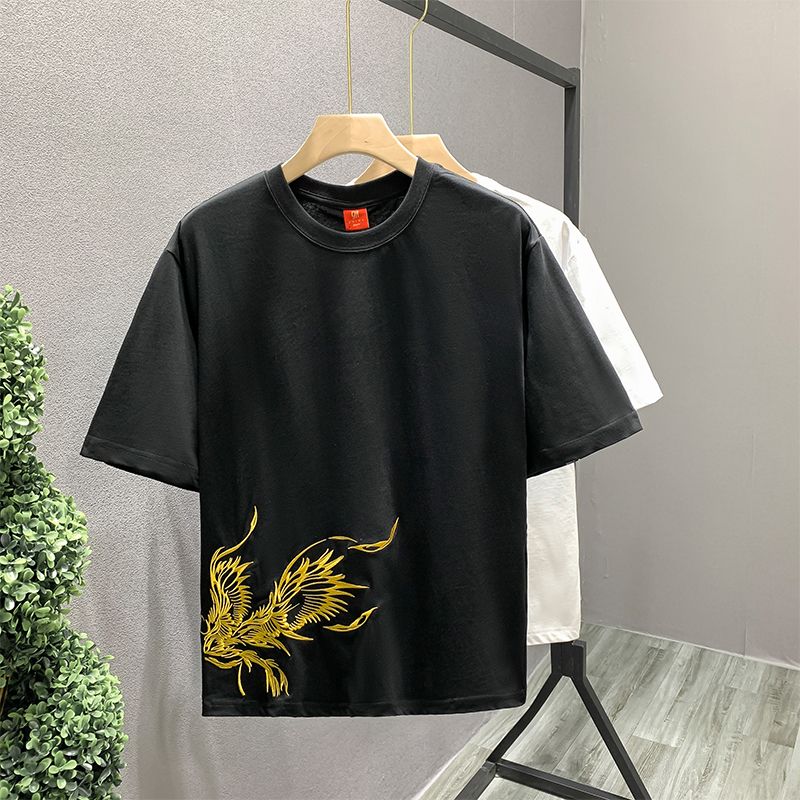 Camiseta de manga corta con bo - Street Fashion In Chinese reseña y precio