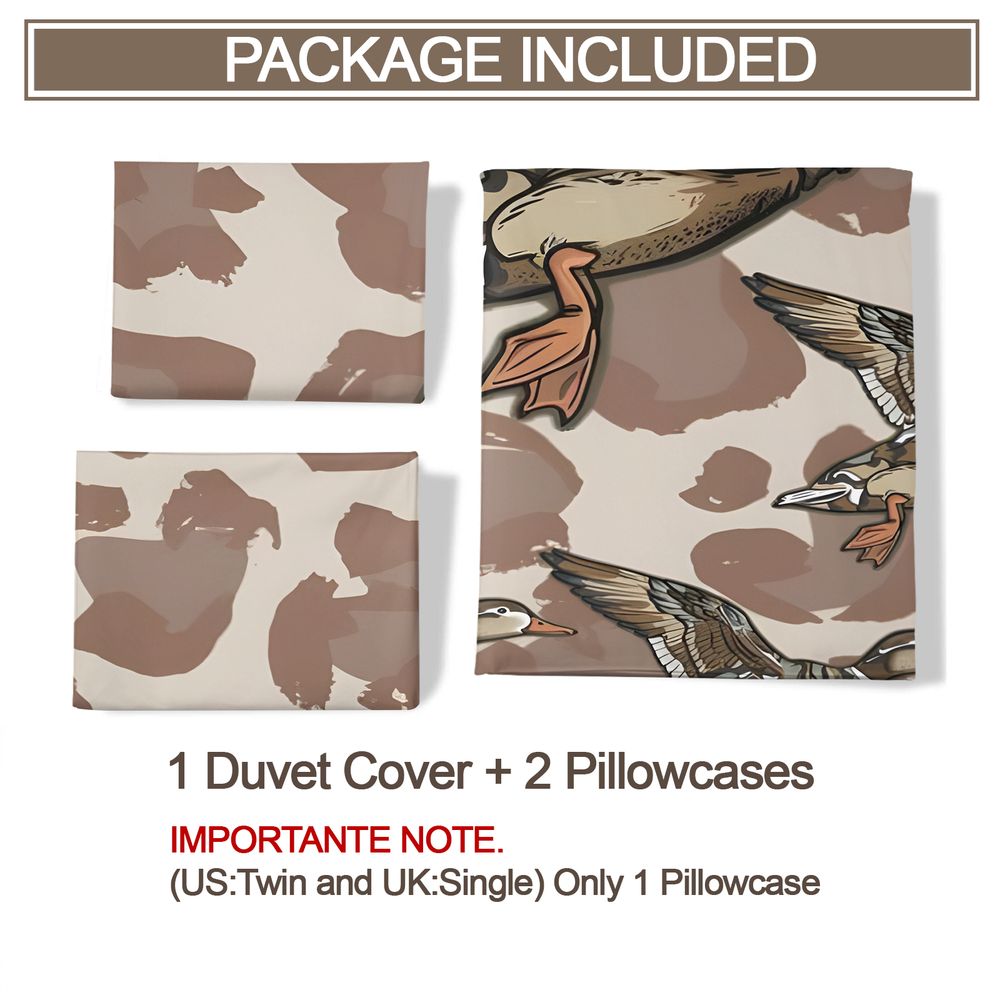 Juego de Funda de Edredón con  - Camo Pattern Set reseña y precio