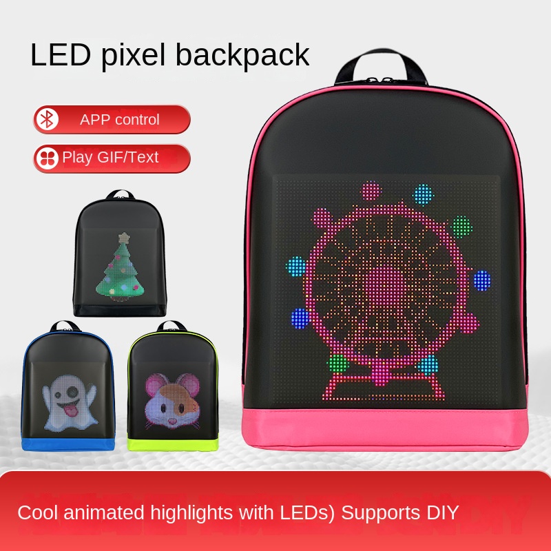 Mochila LED de Moda con Pantal - Street Fashion App reseña y precio