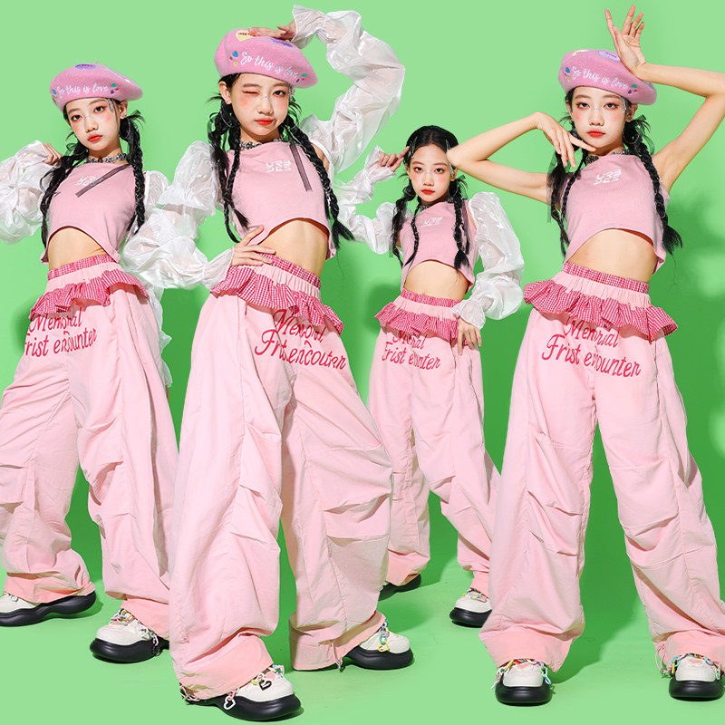 Ropa de baile de Jazz para niñ - Street Fashion Kpop reseña y precio