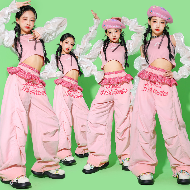 Ropa de baile de Jazz para niñ - Street Fashion Kpop reseña y precio