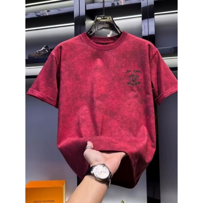 Camiseta de color caqui de ver - Street Fashion In Chinese reseña y precio