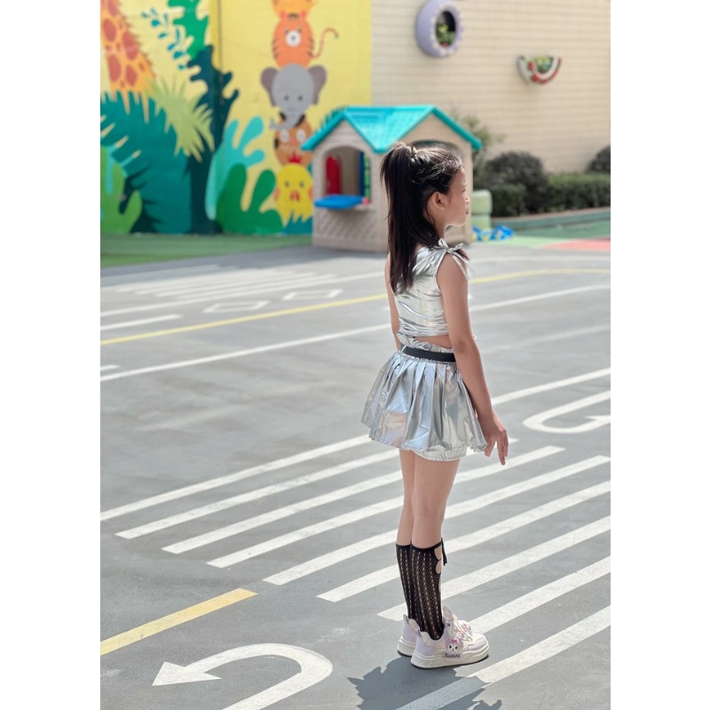 Conjunto de Falda Plisada y To - Street Fashion Kpop reseña y precio