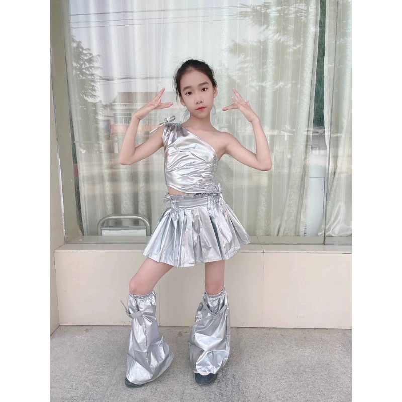 Conjunto de Falda Plisada y To - Street Fashion Kpop reseña y precio