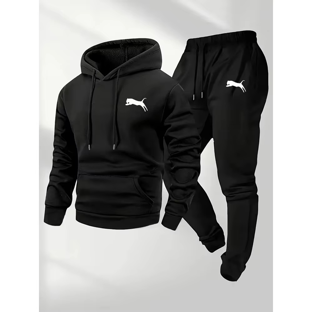 Conjunto de Sudadera con Capuc - Street Fashion For Man reseña y precio